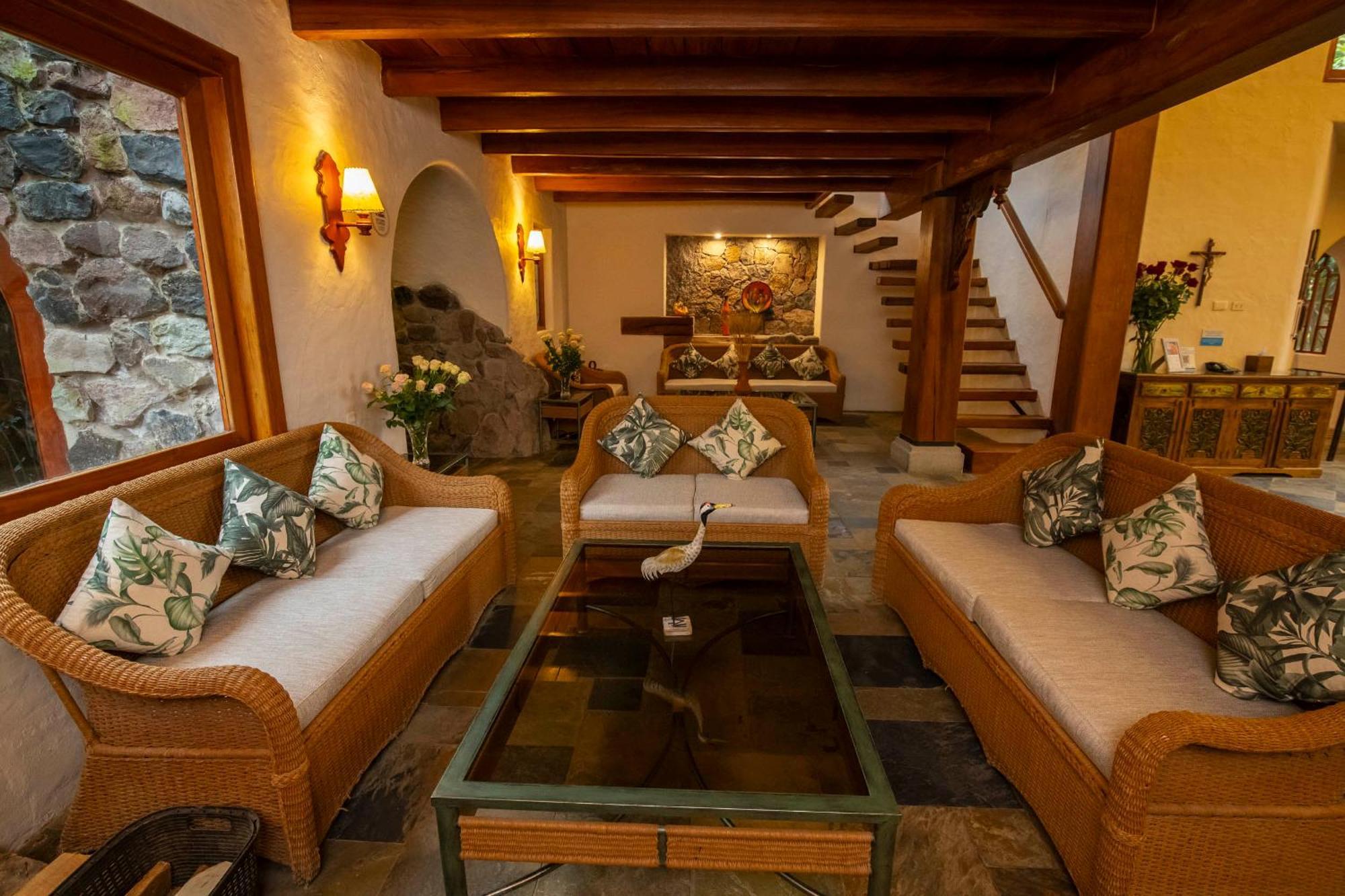 Termas De Papallacta Eksteriør bilde Interior of the hotel
