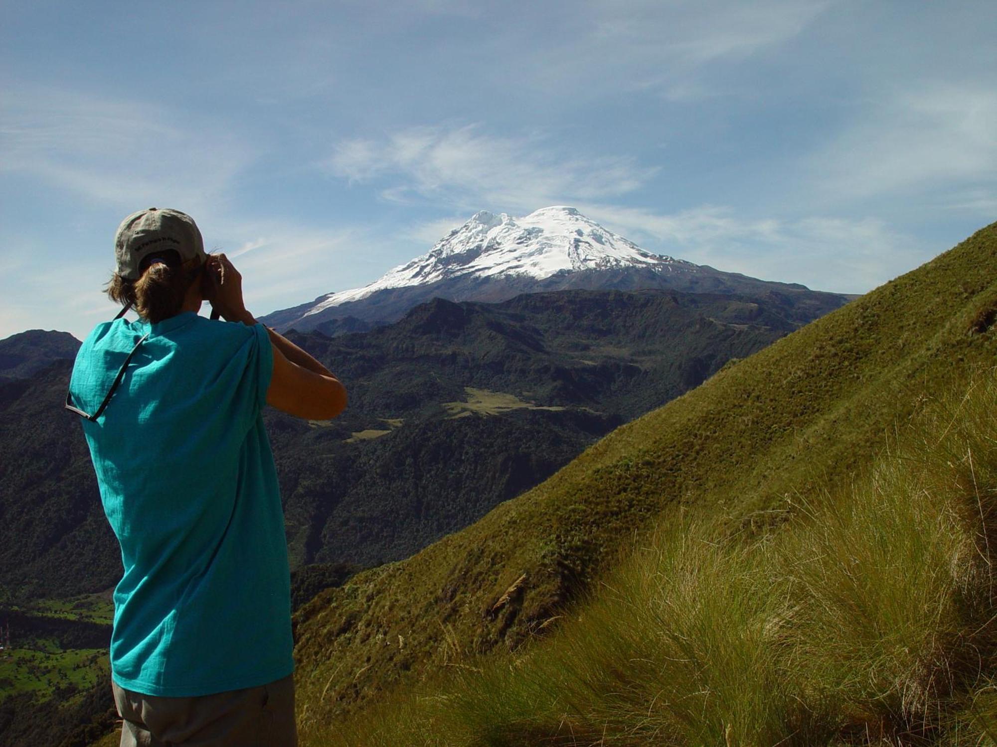 Termas De Papallacta Eksteriør bilde Popocatepetl