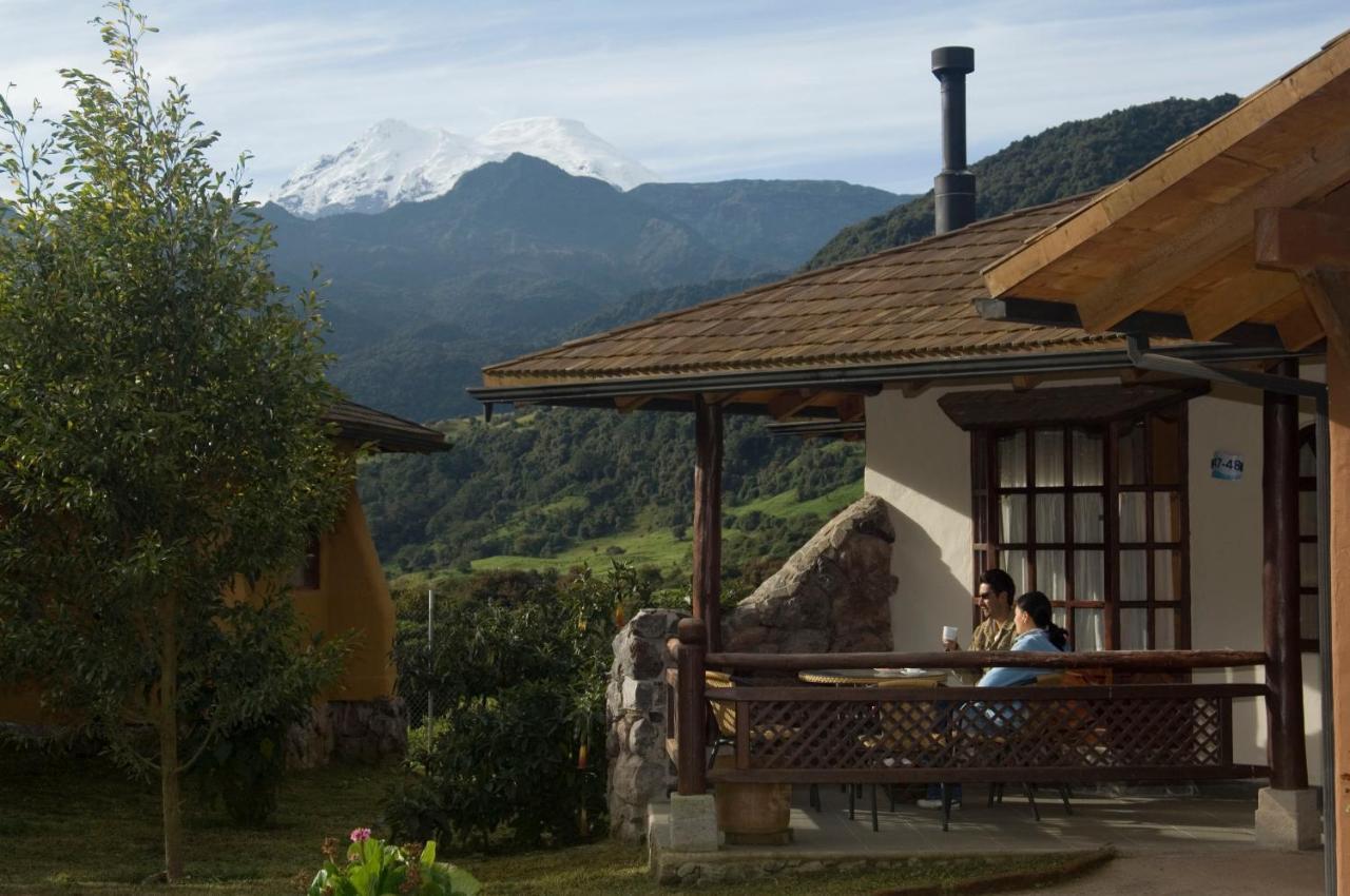 Termas De Papallacta Rom bilde A view of the resort